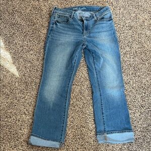 Old Navy Women's Straight Leg Blue Jeans